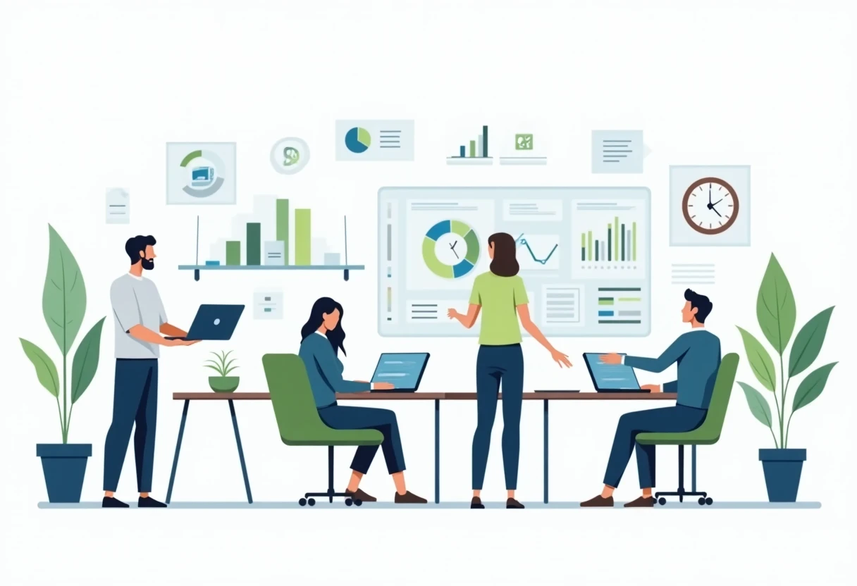 Diverse IT team