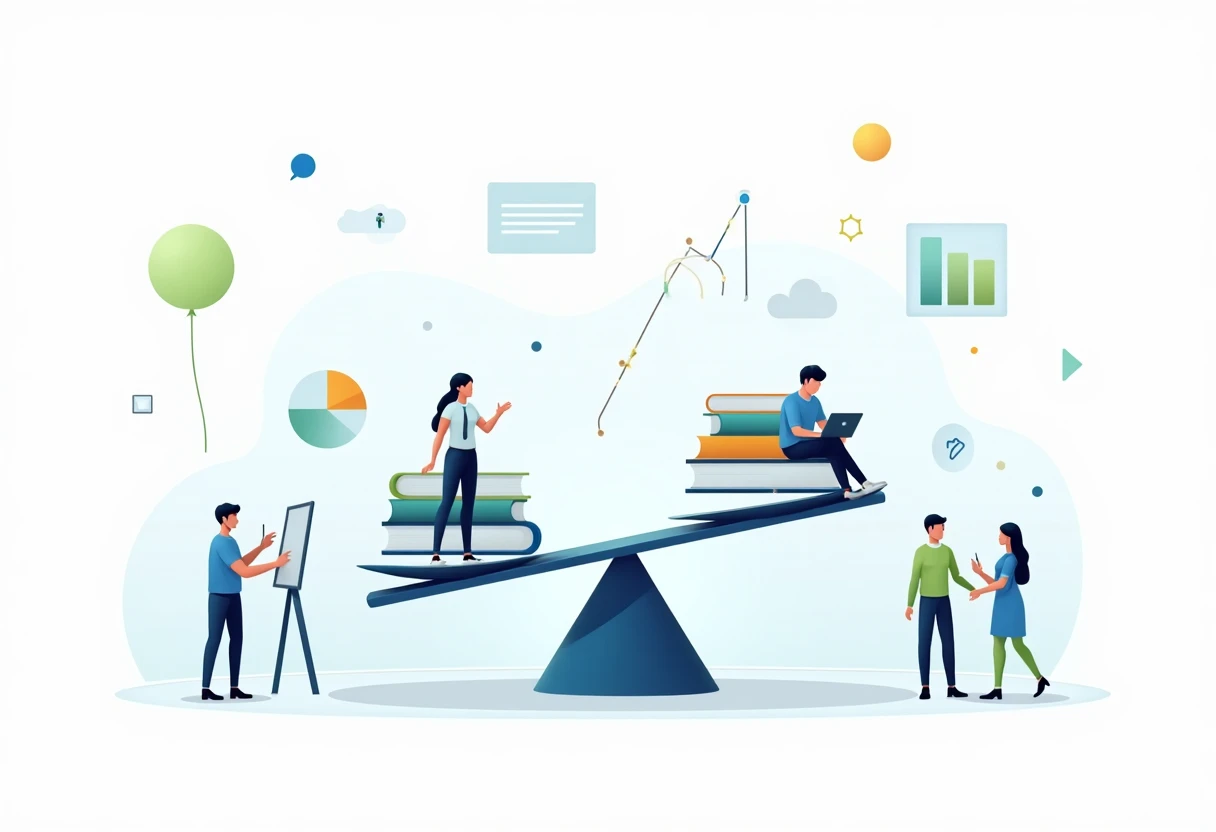 Balancing literacy and AI education